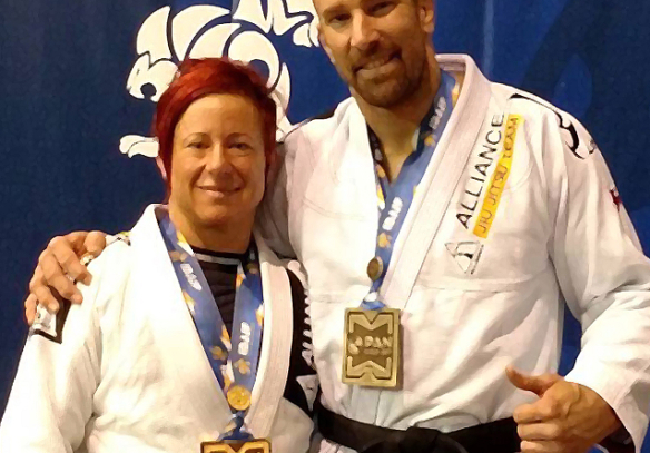 Alliance Jiu Jitsu Instructors Mark and Sonya Plavcan