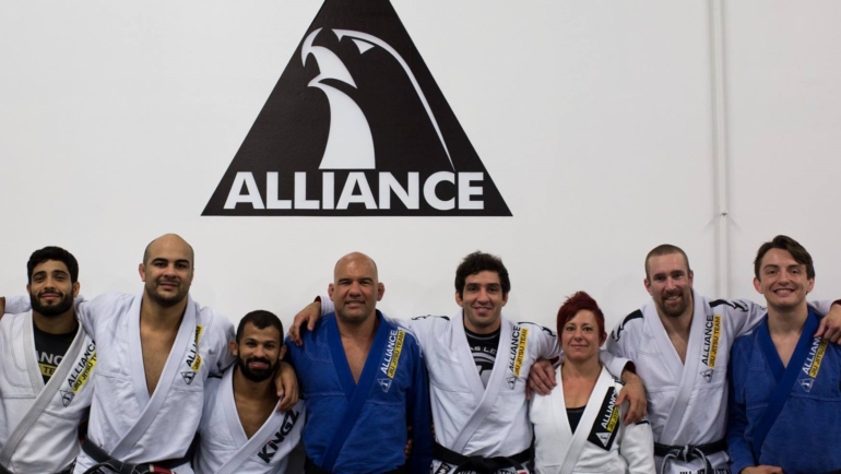 Students learn jiu-jitsu from one of the best at Alliance Academy